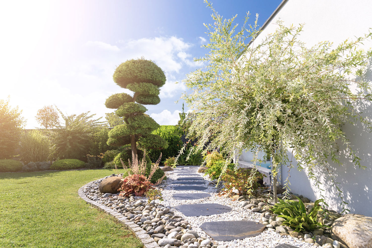 Comment aménager une allée de jardin