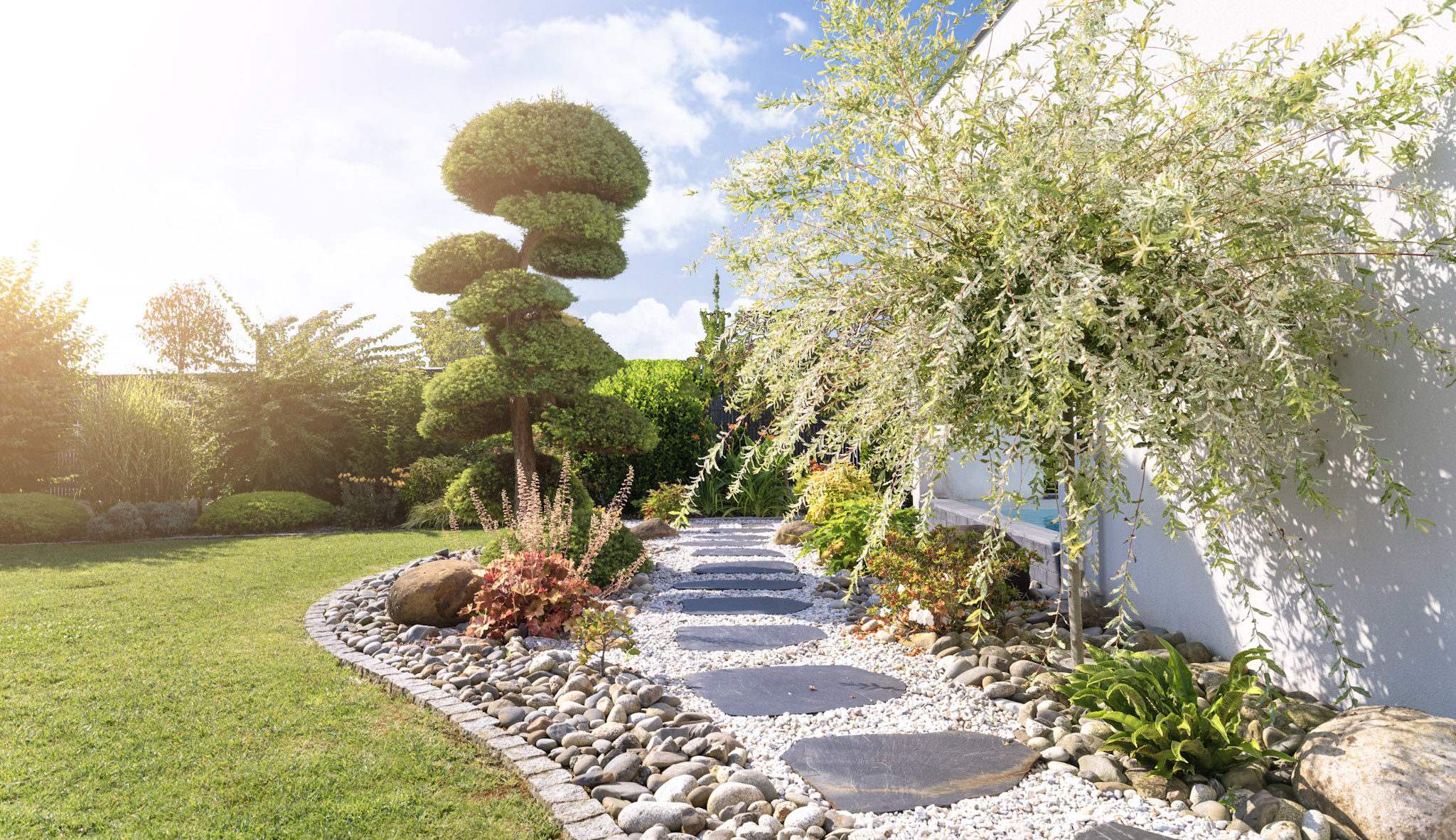 Tout savoir sur l'aménagement d'un jardin contemporain zen