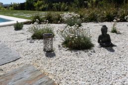 Aménagement d'un petit jardin zen