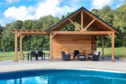 construction pool house